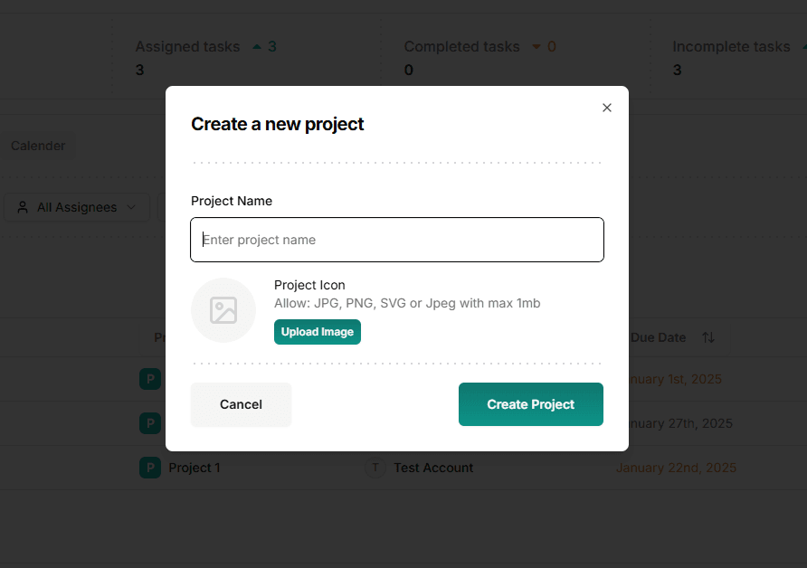 Create Project