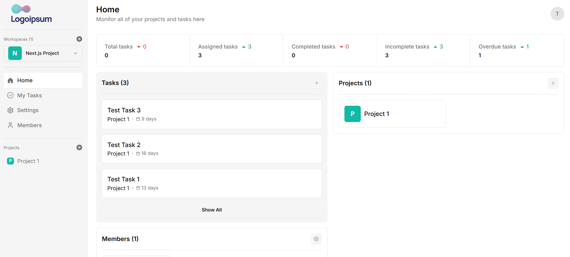 Jira Clone - Next.js Practice Project with React 19, Zod, Tailwind Css and Hono.js