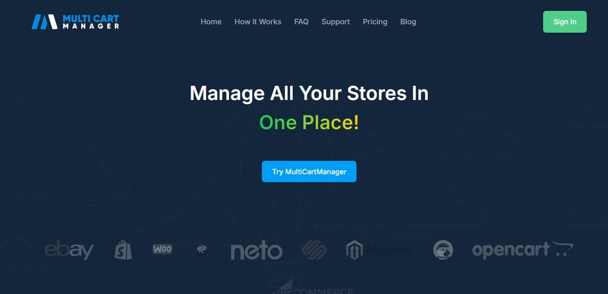 MultiCart Manager - SaaS Application for eBay