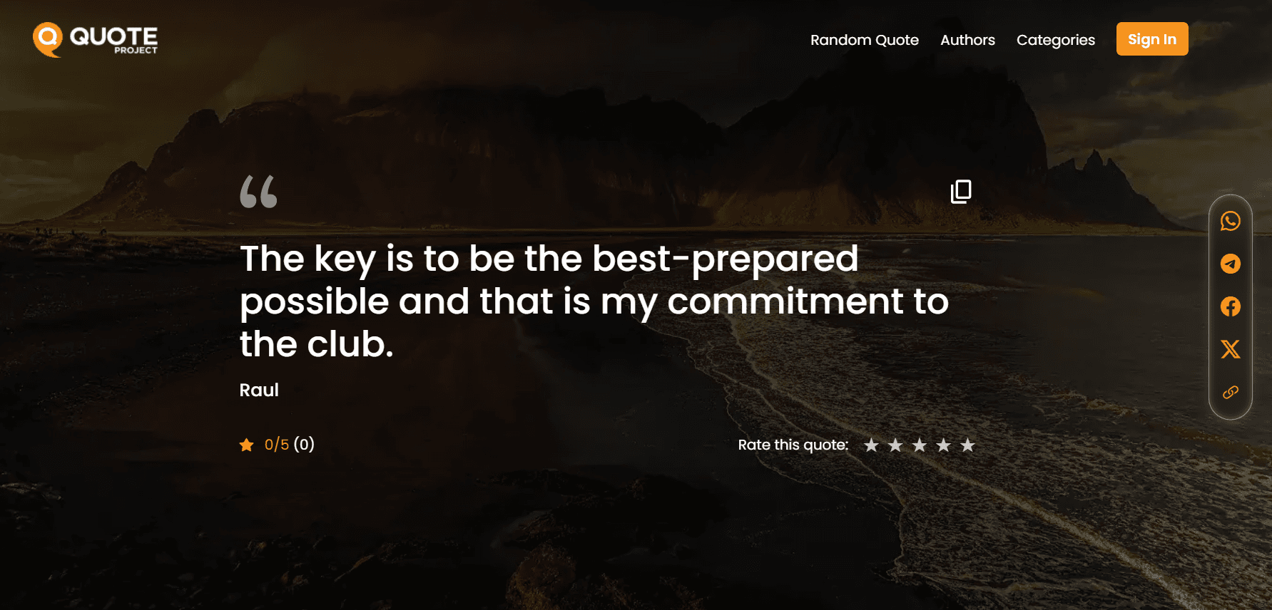 Quote Project - Daily Inspirational Quotes
