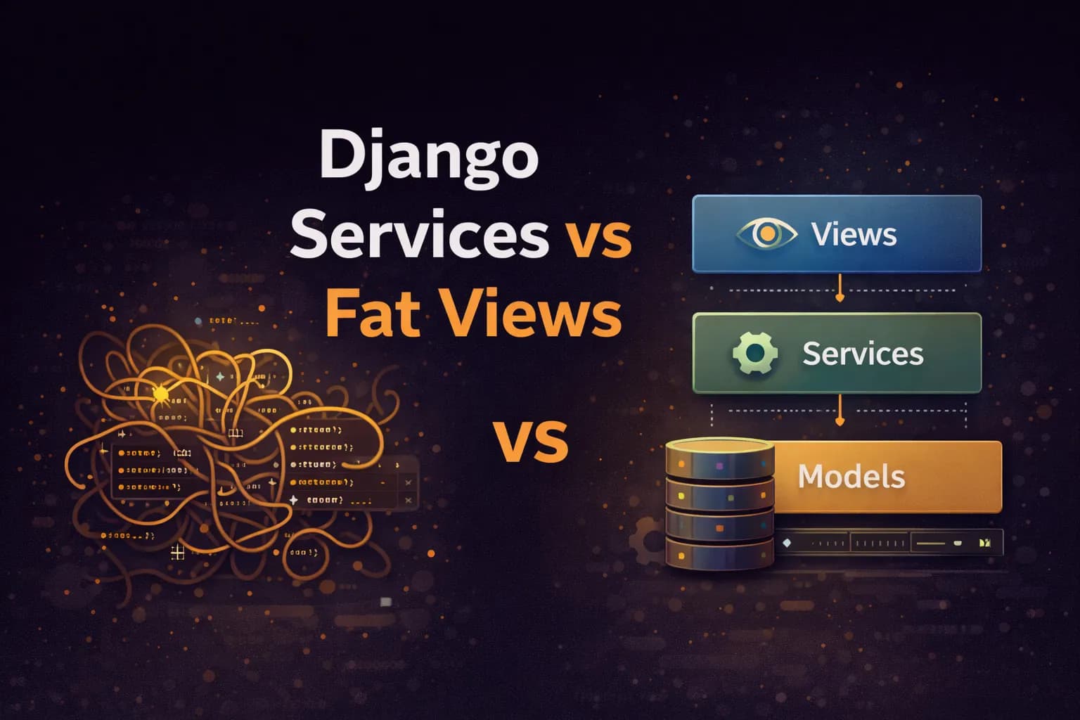 When to Use Services Instead of Fat Views in Django — A Practical Decision Guide